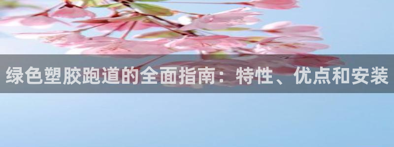 尊龙app怎么样：绿色塑胶跑道的全面指南：特性、优点和安装