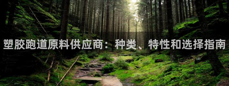 尊龙凯时官网版登录：塑胶跑道原料供应商：种类、特性和选择指南