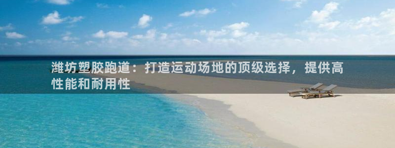 尊龙凯时·中国官方网站：潍坊塑胶跑道：打造运动场地的顶级选择，提供高
性能和耐用性
