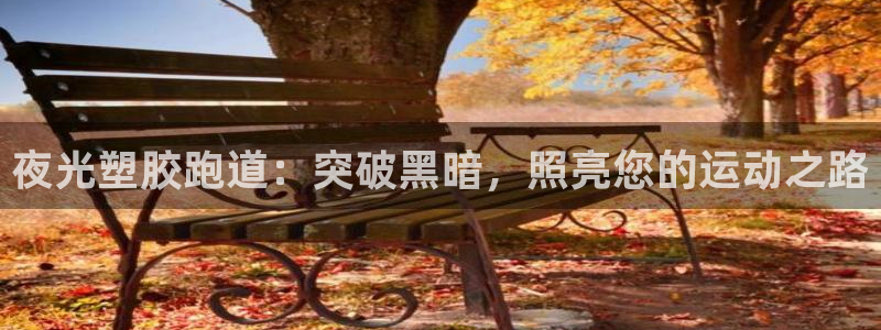 尊龙凯时ag旗舰厅官方网站：夜光塑胶跑道：突破黑暗，照亮您的运动之路