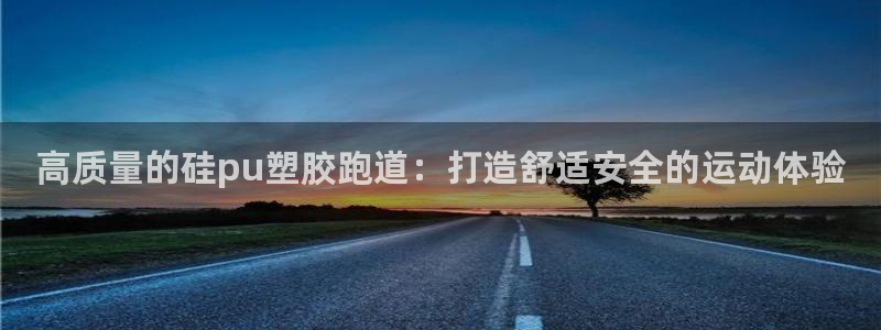 尊龙凯时能提现吗：高质量的硅pu塑胶跑道：打造舒适安全的运动体验