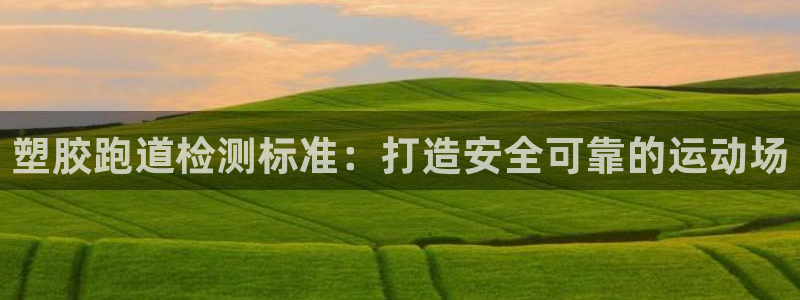 尊龙官方app下载：塑胶跑道检测标准：打造安全可靠的