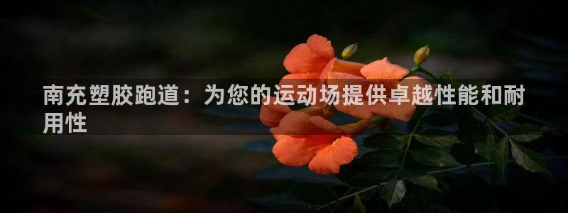 KB88凯时官网登录：南充塑胶跑道：为您的运动场提供卓越性能和耐
用性